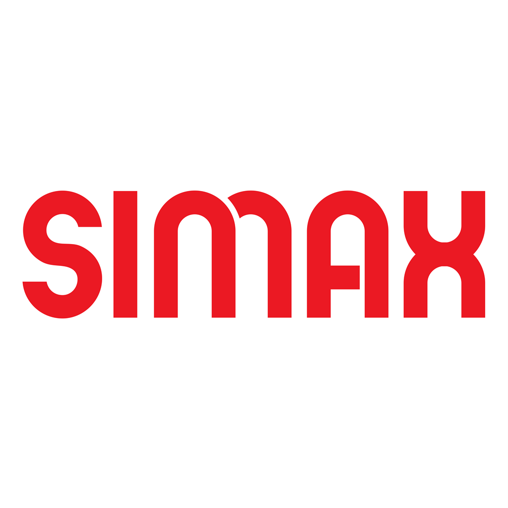 Simax logotype, transparent .png, medium, large