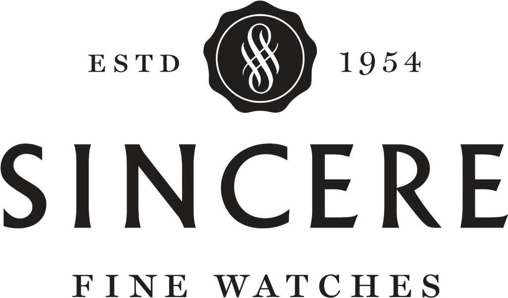 Sincere Fine Watches logotype, transparent .png, medium, large