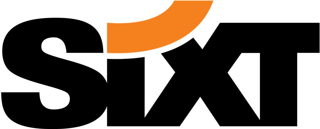 Sixt logotype, transparent .png, medium, large