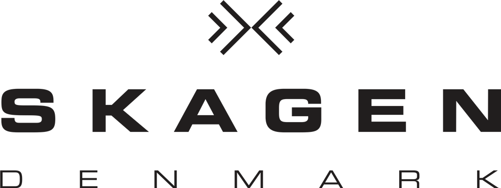 Skagen logotype, transparent .png, medium, large