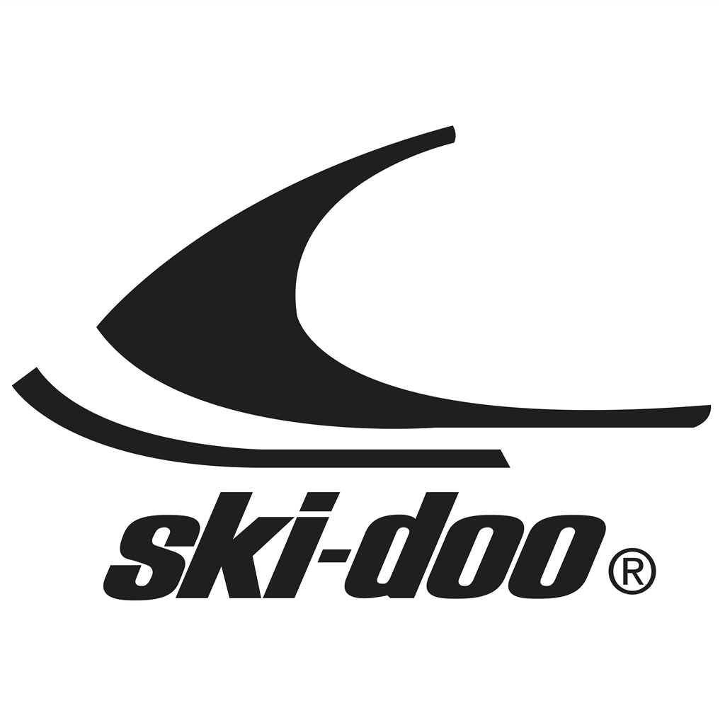 Ski-Doo logotype, transparent .png, medium, large