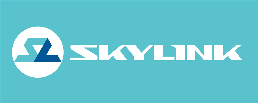 Skylink logotype, transparent .png, medium, large