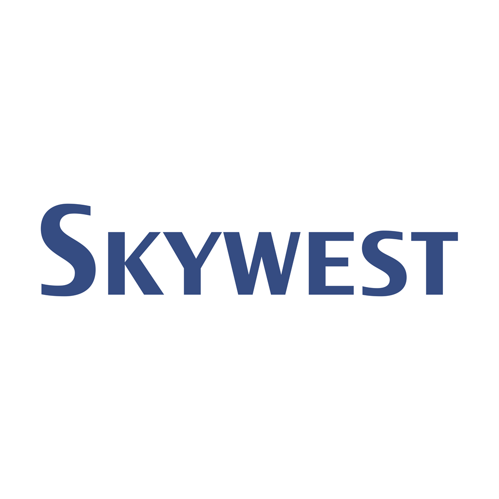 SkyWest Airlines logotype, transparent .png, medium, large