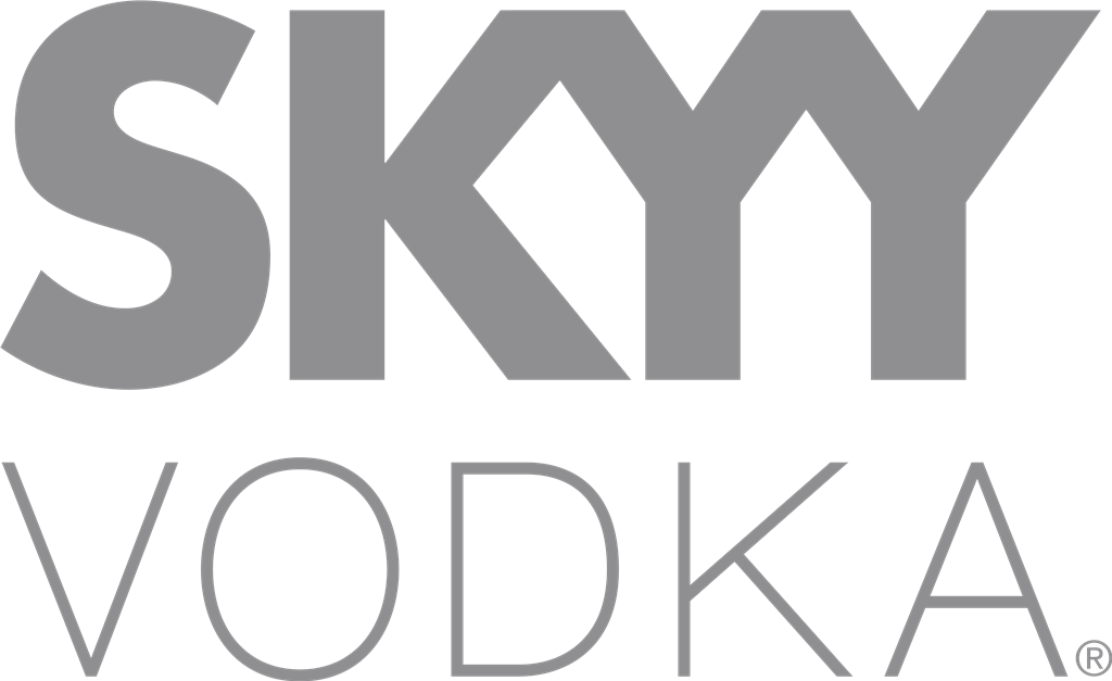 SKYY Vodka logotype, transparent .png, medium, large