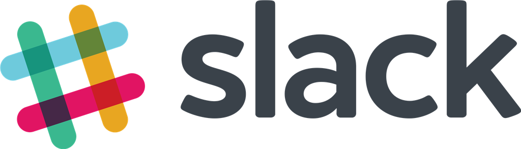 Slack logotype, transparent .png, medium, large