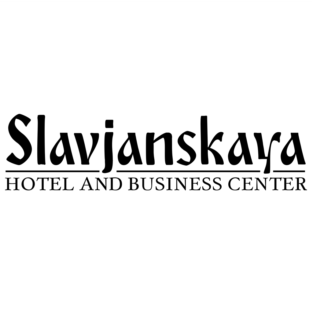 Slavjanskaya Hotel logotype, transparent .png, medium, large