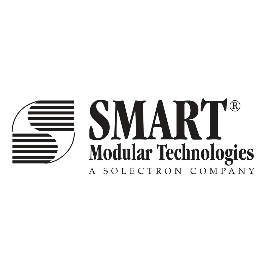Smart Modular Technology logotype, transparent .png, medium, large