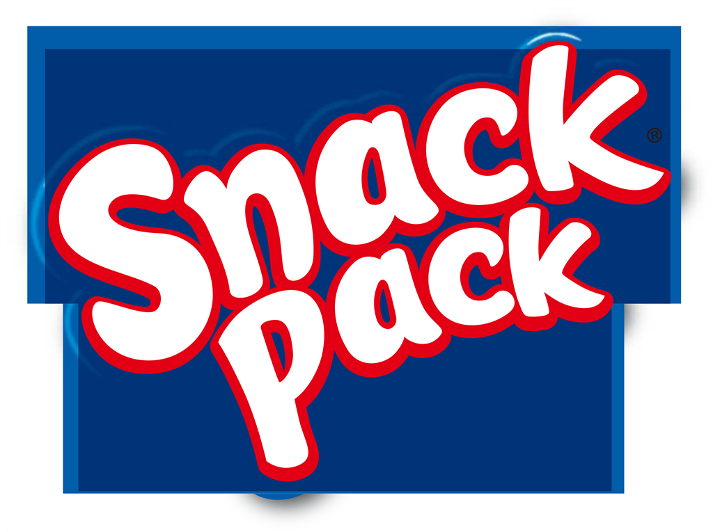 Snack Pack logotype, transparent .png, medium, large