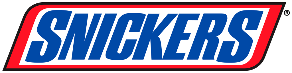 Snickers logotype, transparent .png, medium, large