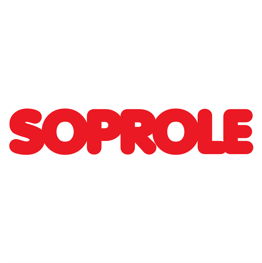 Soprole logotype, transparent .png, medium, large