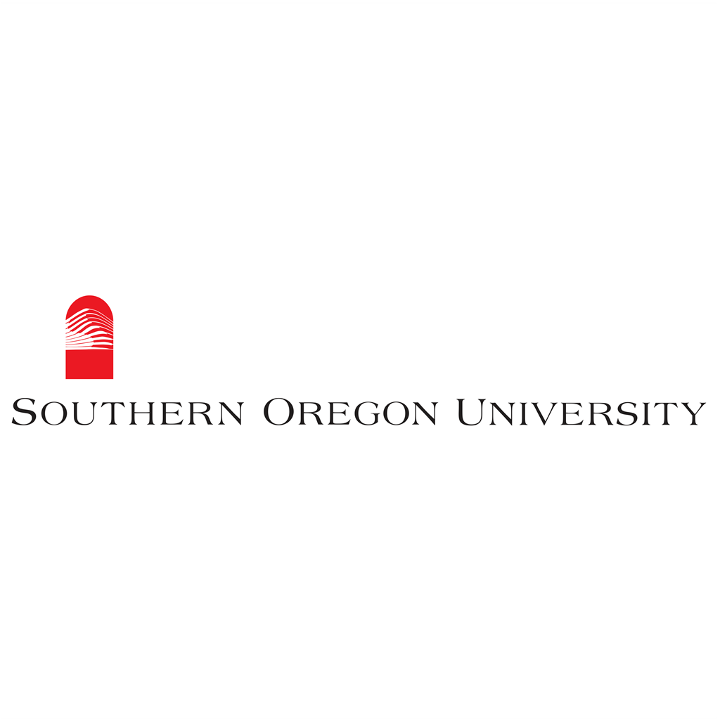 Southern Oregon University logotype, transparent .png, medium, large