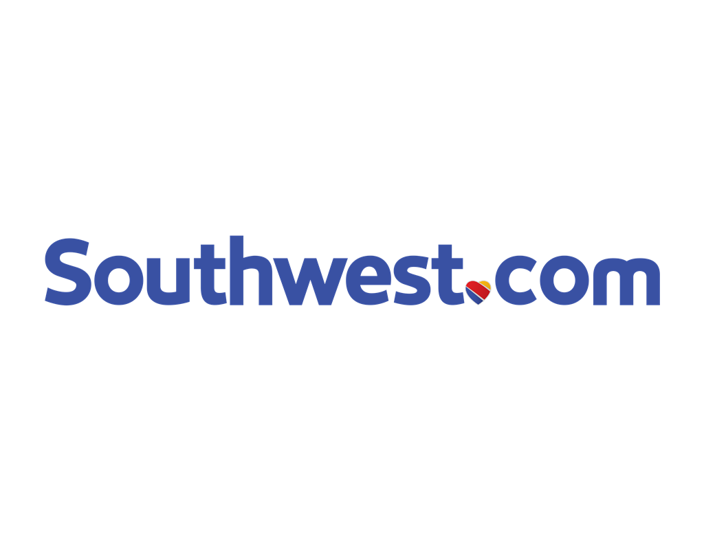 Southwest Airlines logotype, transparent .png, medium, large