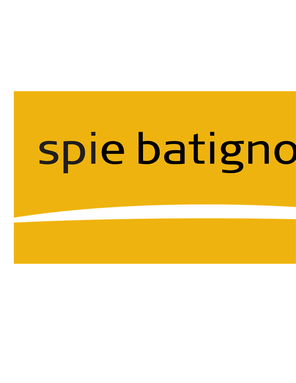 Spie Batignolles logotype, transparent .png, medium, large