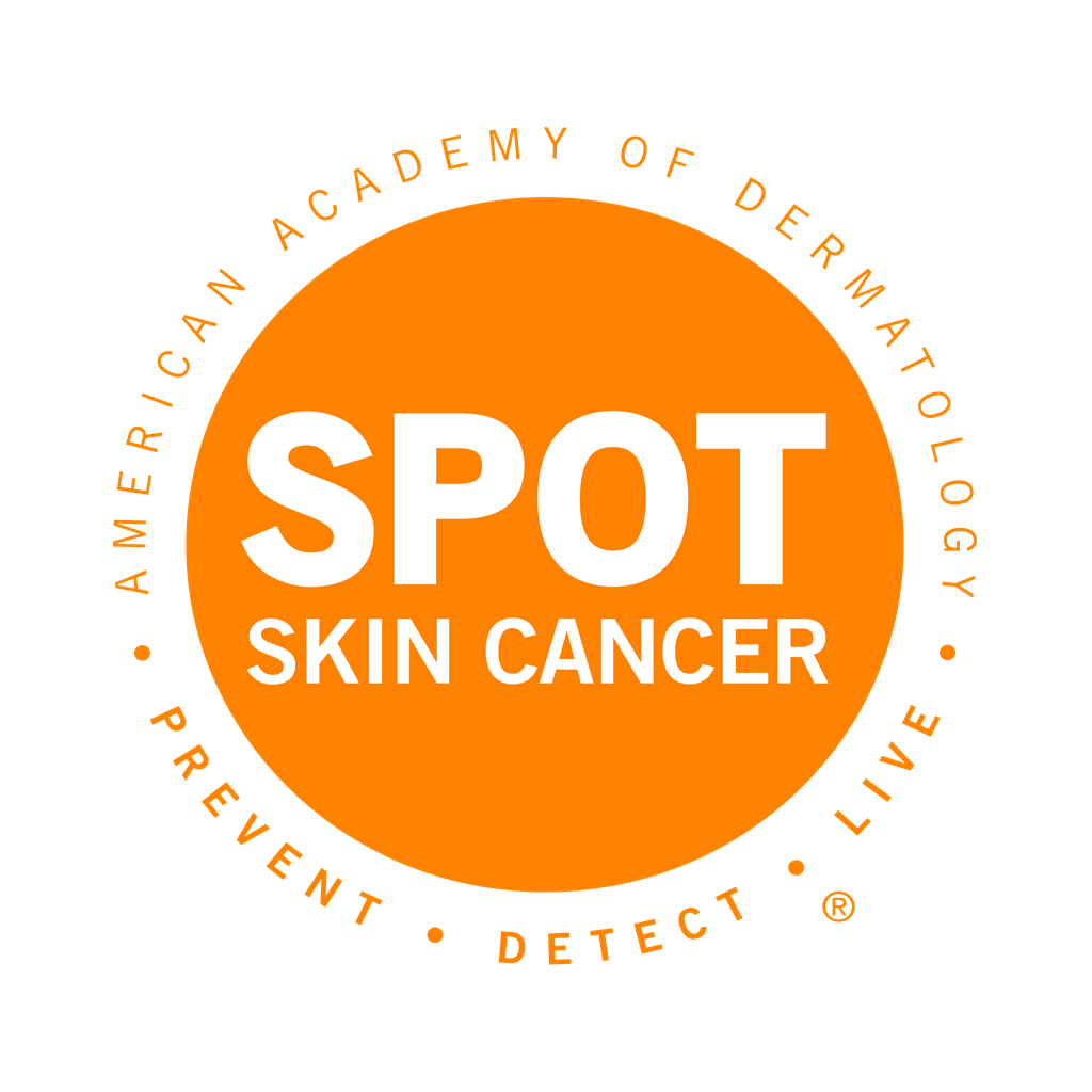Spot Skin Cancer logotype, transparent .png, medium, large