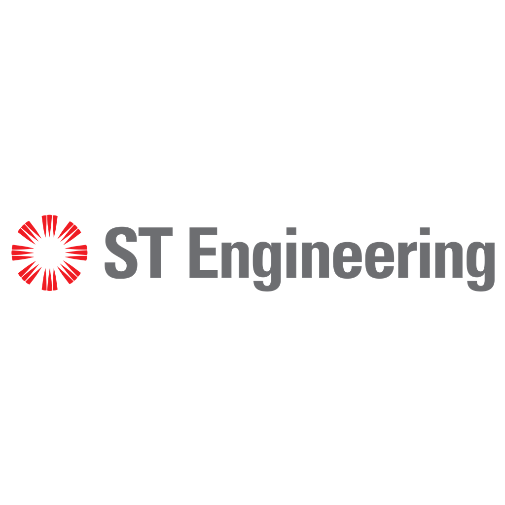 ST Engineering (Singapore Technologies Engineering) logotype, transparent .png, medium, large