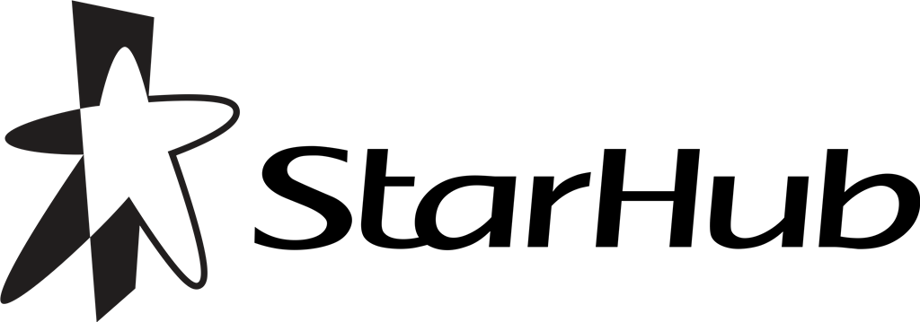 StarHub logotype, transparent .png, medium, large