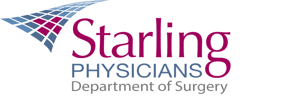 Starling Physicians Department of Surgery logotype, transparent .png, medium, large