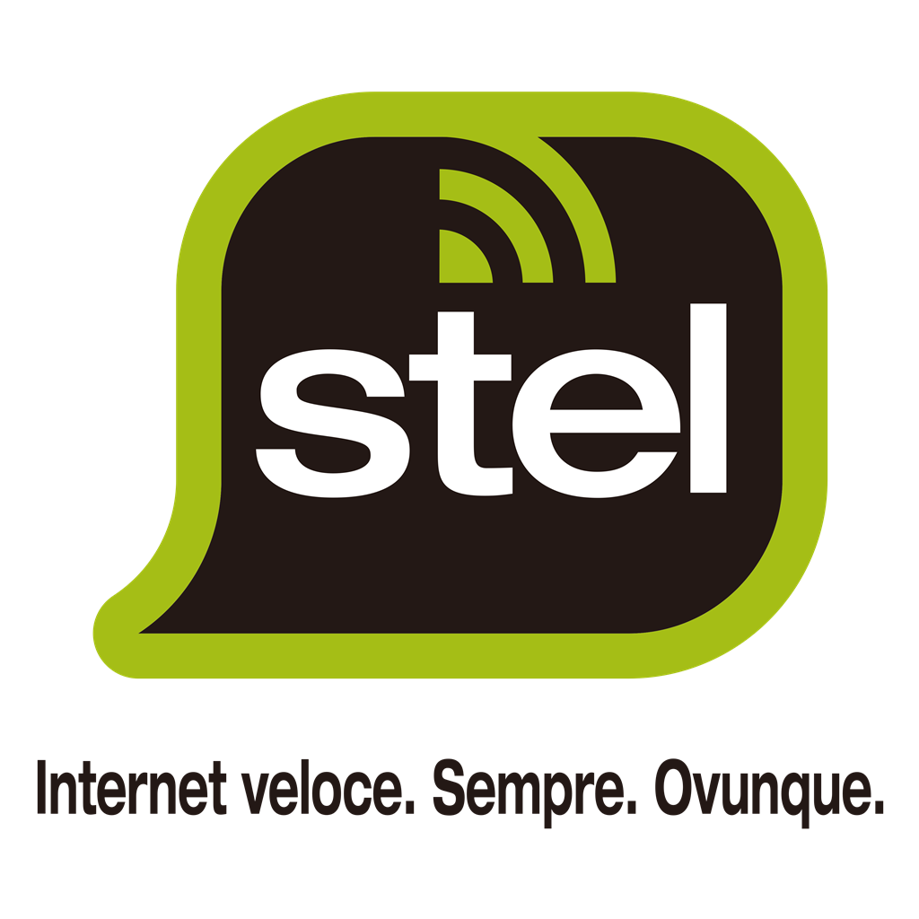 Stel Srl logotype, transparent .png, medium, large