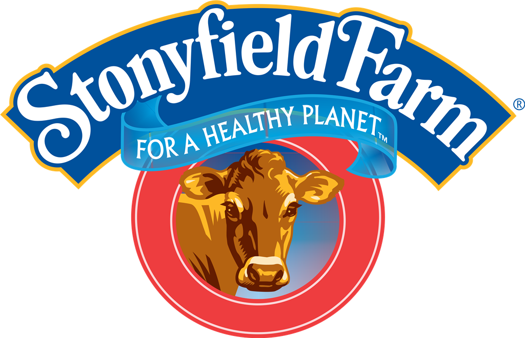 Stonyfield Farm logotype, transparent .png, medium, large