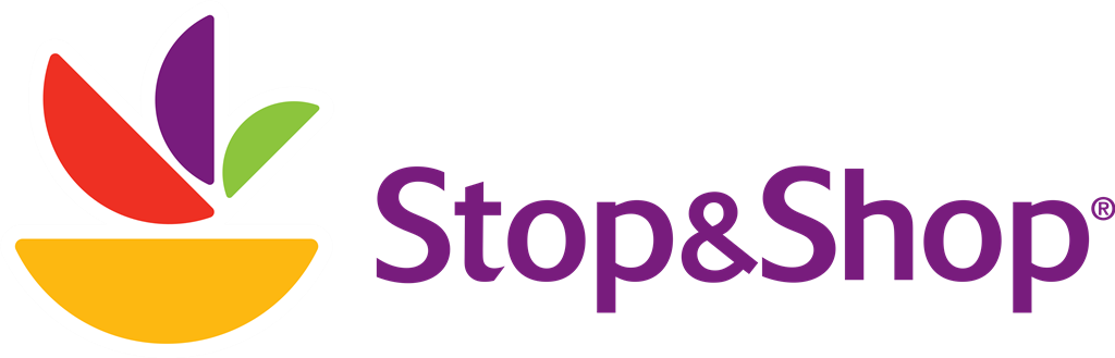 Stop & Shop logotype, transparent .png, medium, large