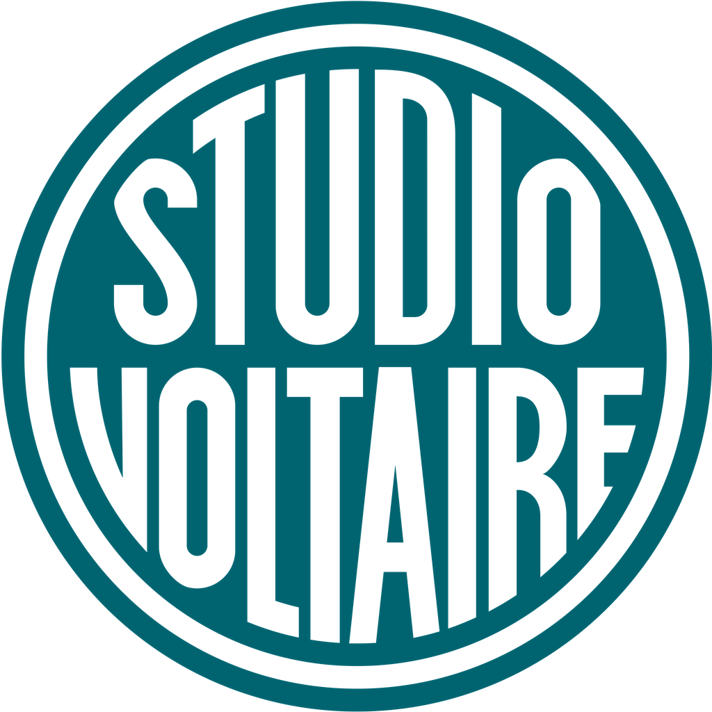 Studio Voltaire logotype, transparent .png, medium, large