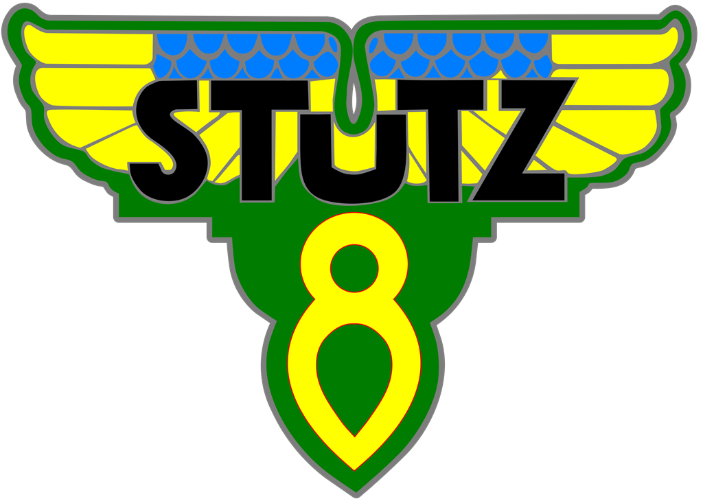 Stutz Motor Company logotype, transparent .png, medium, large