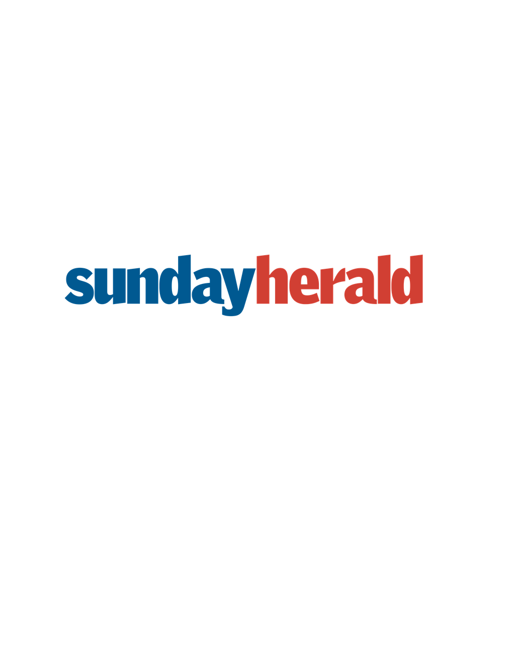Sunday Herald logotype, transparent .png, medium, large