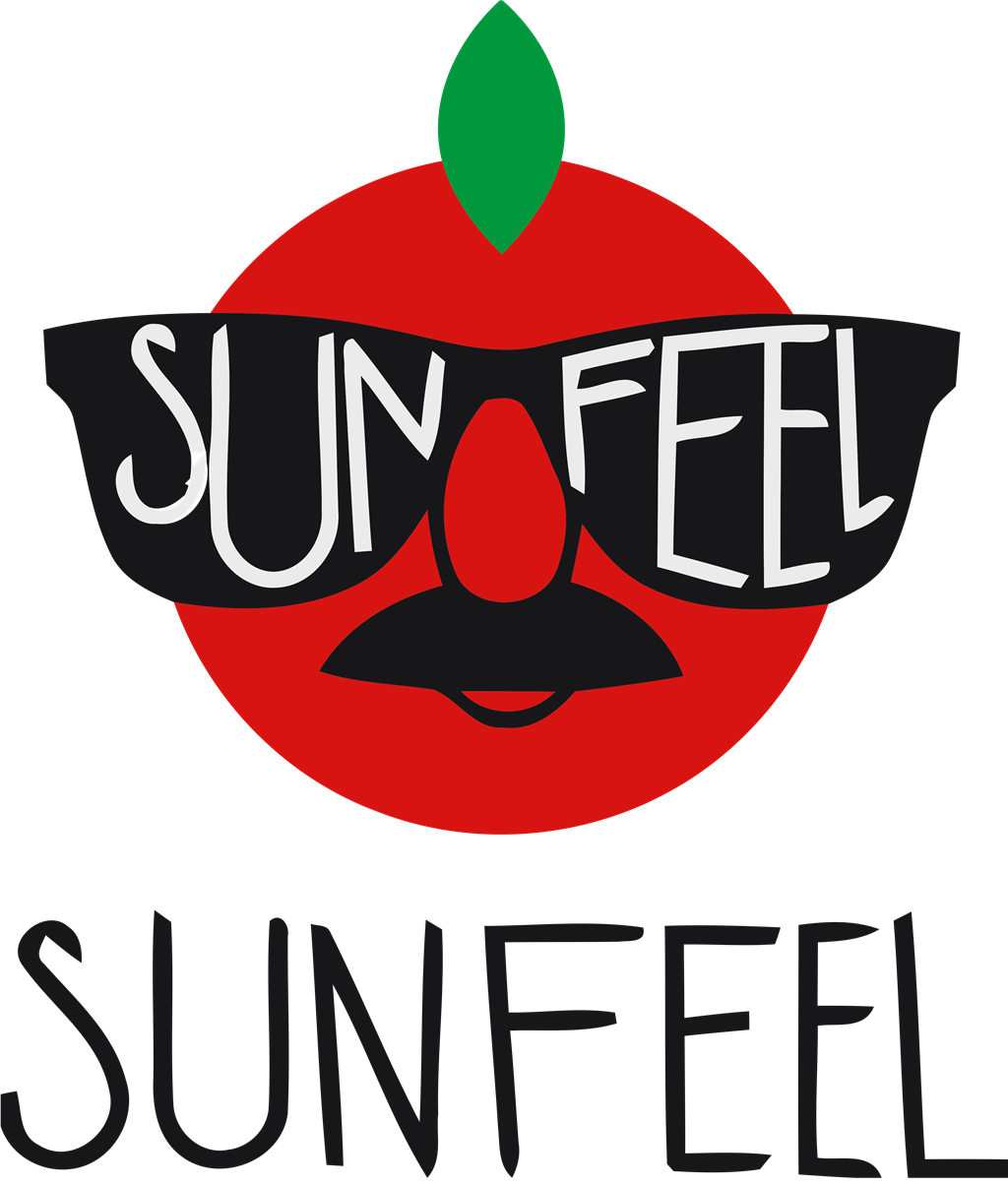 SunFeel logotype, transparent .png, medium, large