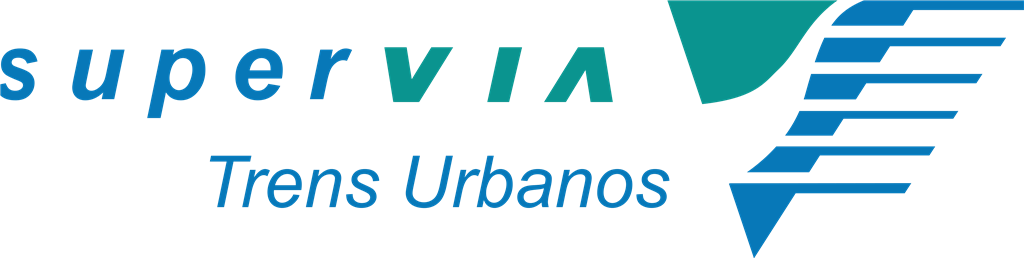 SuperVia Trens Urbanos logotype, transparent .png, medium, large