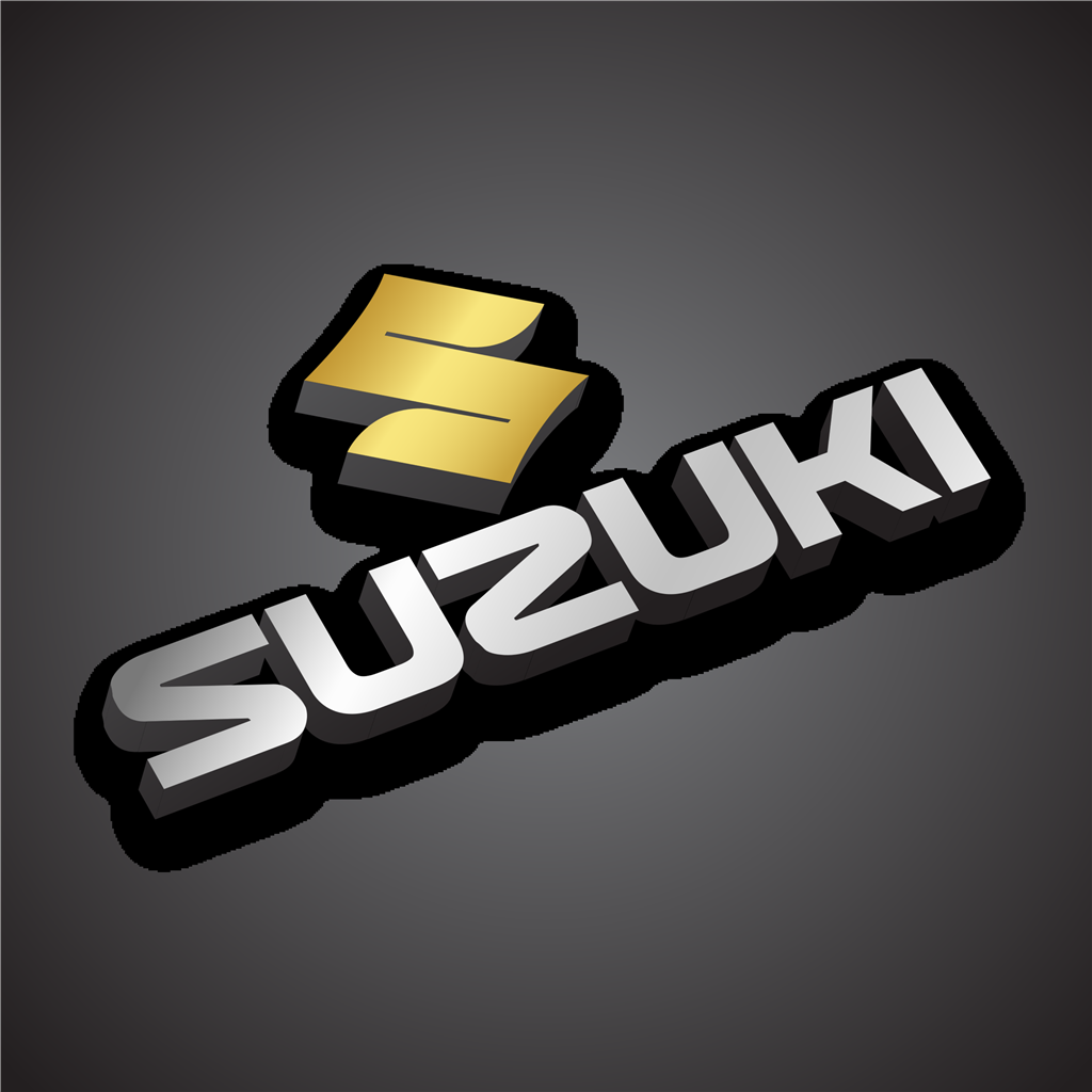 Suzuki logotype, transparent .png, medium, large