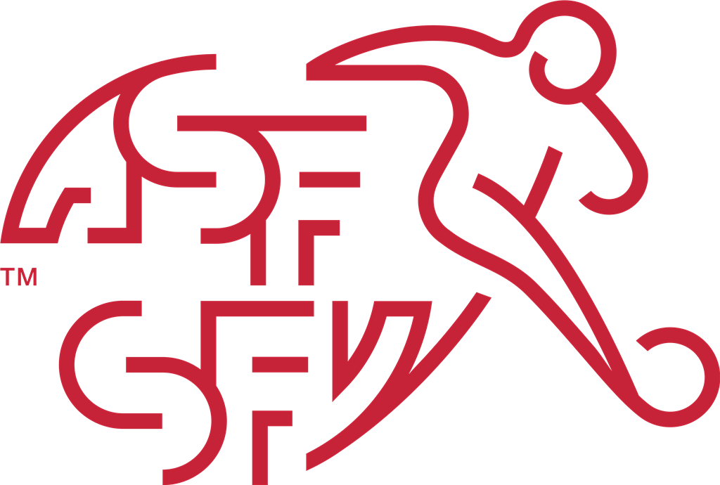 Switzerland national football team logotype, transparent .png, medium, large