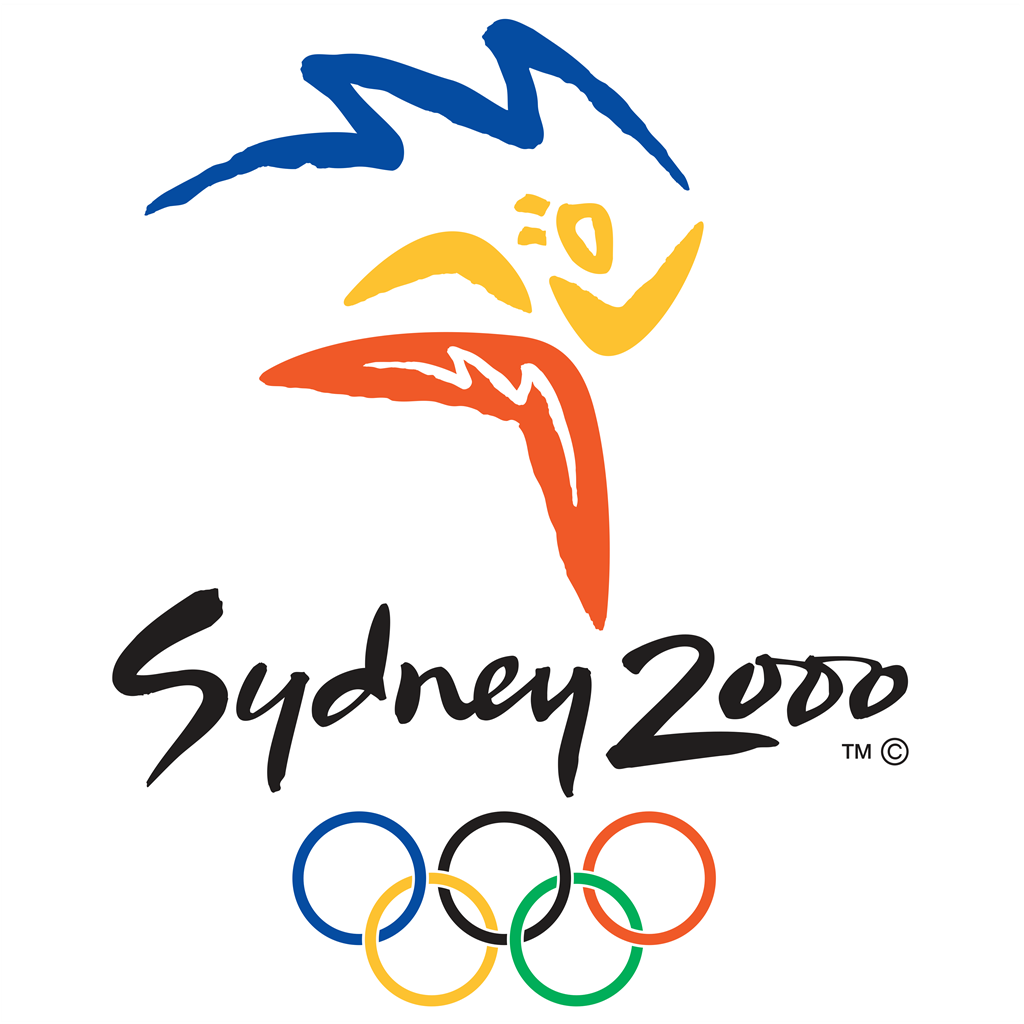 Sydney 2000 logotype, transparent .png, medium, large