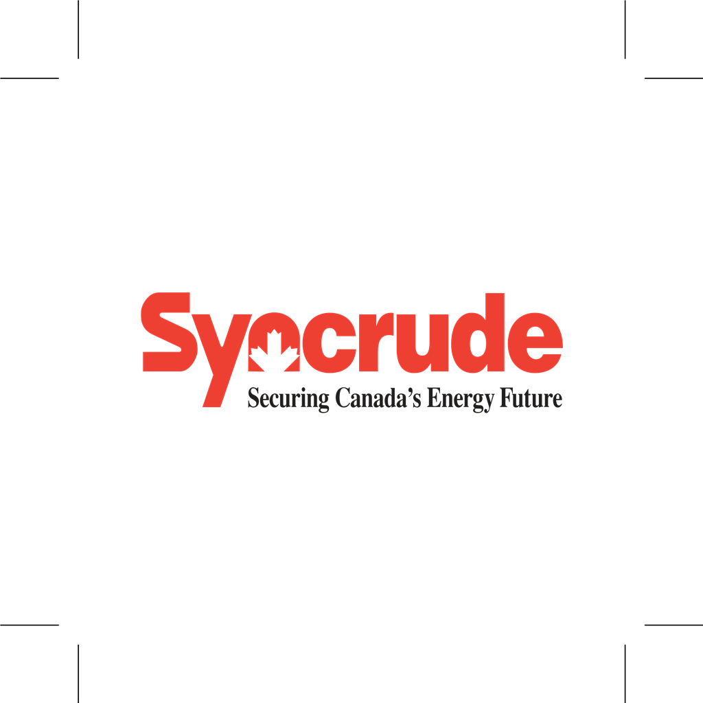Syncrude logotype, transparent .png, medium, large
