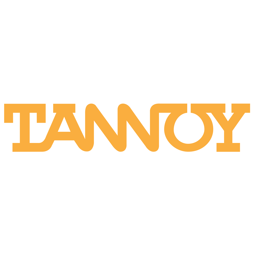 Tannoy logotype, transparent .png, medium, large