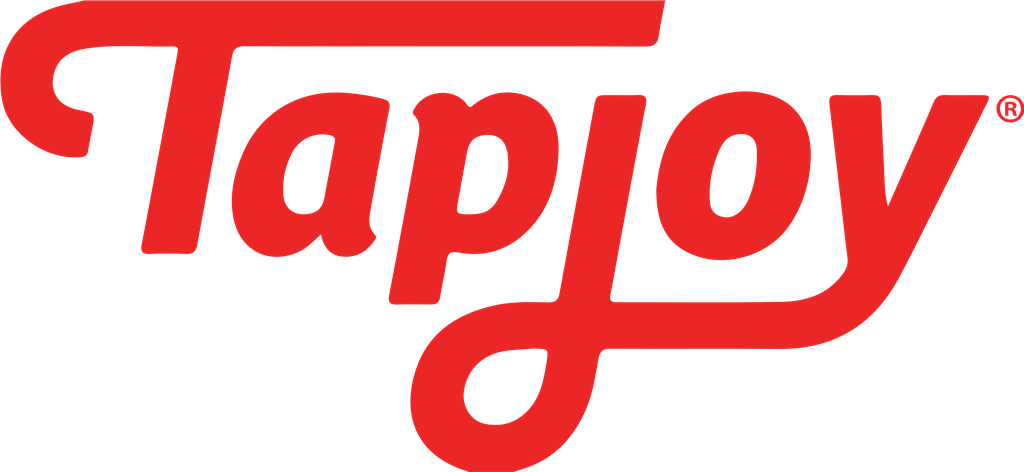 Tapjoy logotype, transparent .png, medium, large