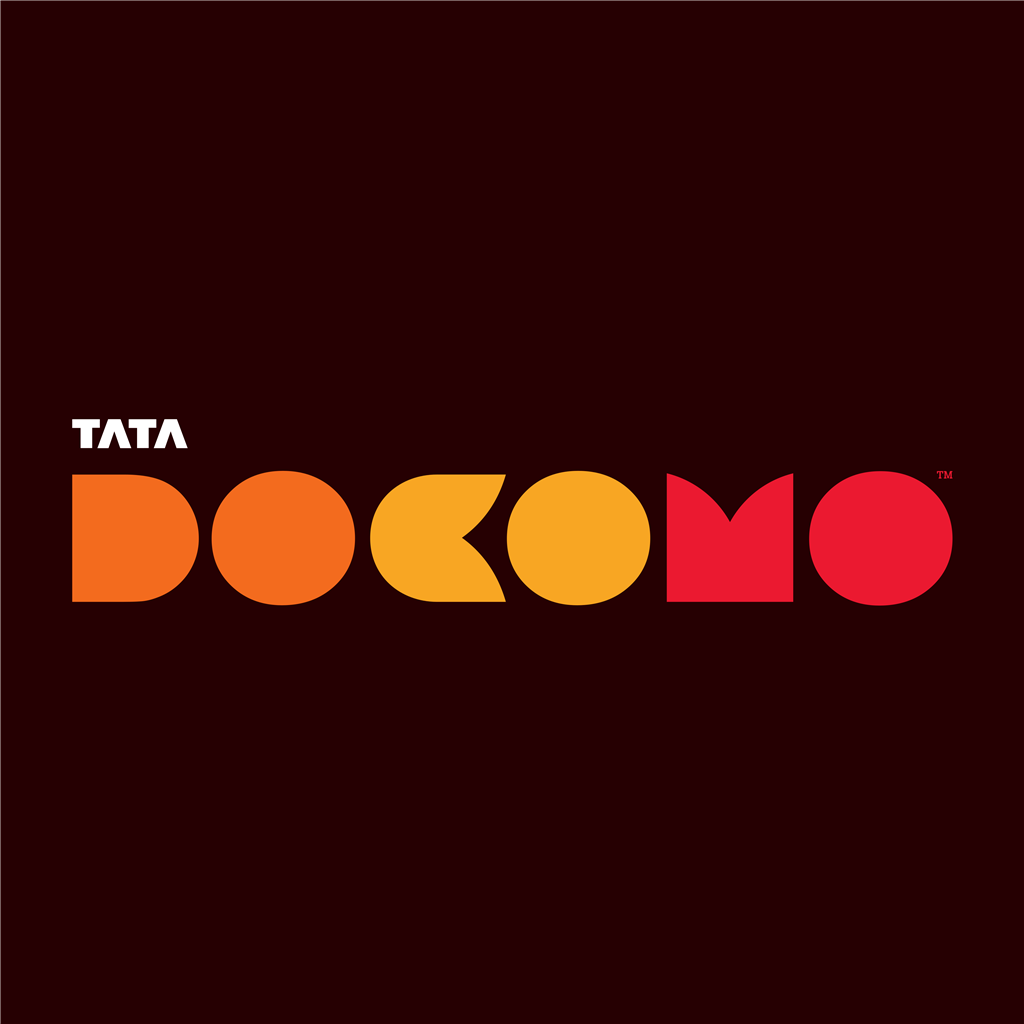 Tata Docomo logotype, transparent .png, medium, large