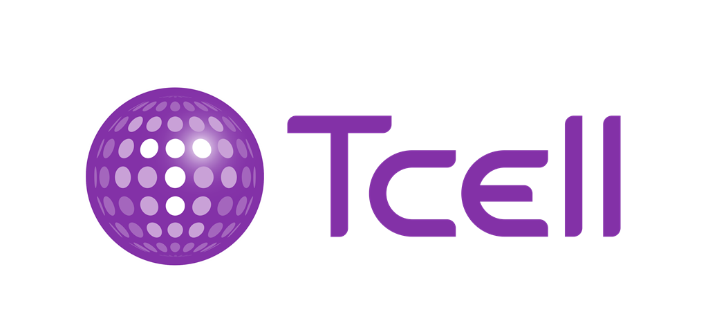 Tcell logotype, transparent .png, medium, large