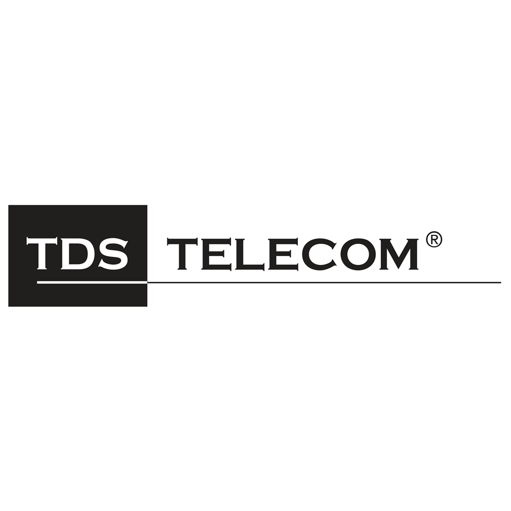 TDS Telecom logotype, transparent .png, medium, large