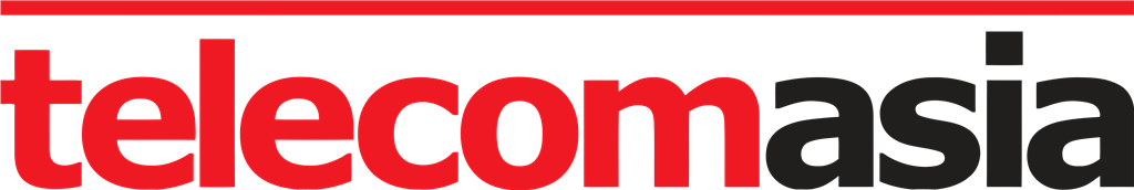 Telecom Asia logotype, transparent .png, medium, large
