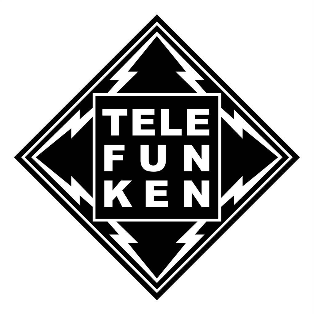 Telefunken logotype, transparent .png, medium, large