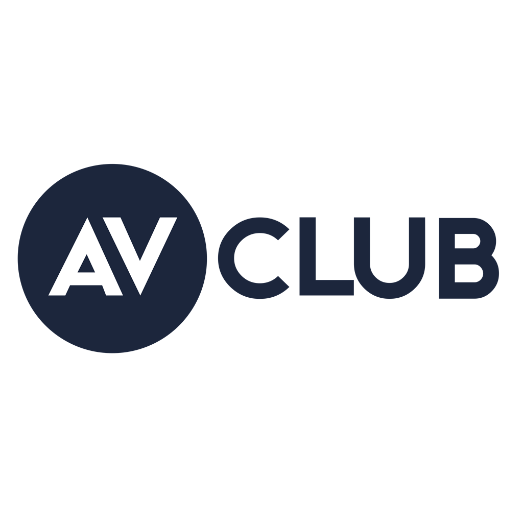 The A.V. Club logotype, transparent .png, medium, large