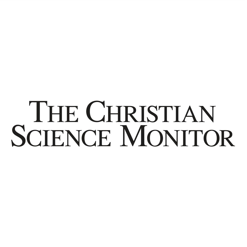 The Christian Science Monitor logotype, transparent .png, medium, large