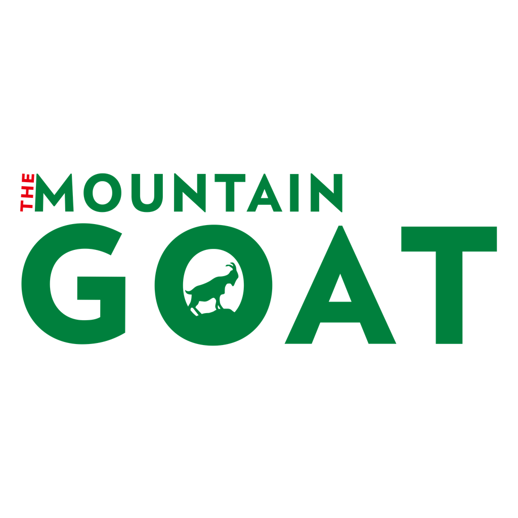 The Mountain Goat logotype, transparent .png, medium, large
