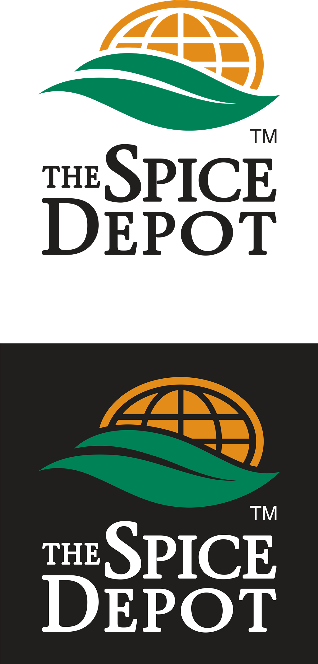 The Spice Depot logotype, transparent .png, medium, large