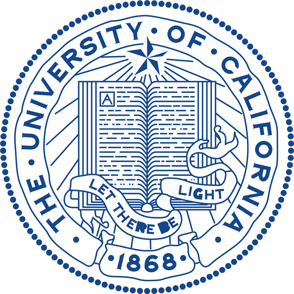 The University of California logotype, transparent .png, medium, large