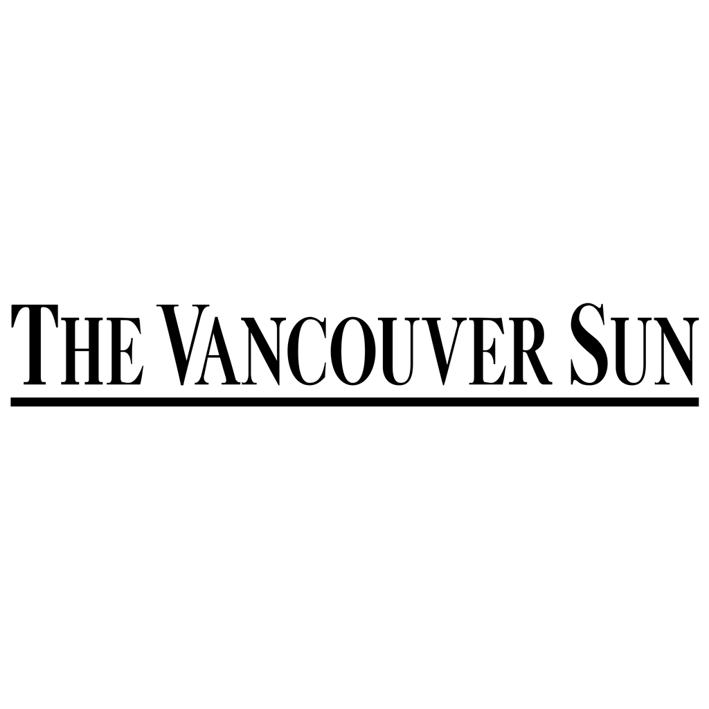 The Vancouver Sun logotype, transparent .png, medium, large