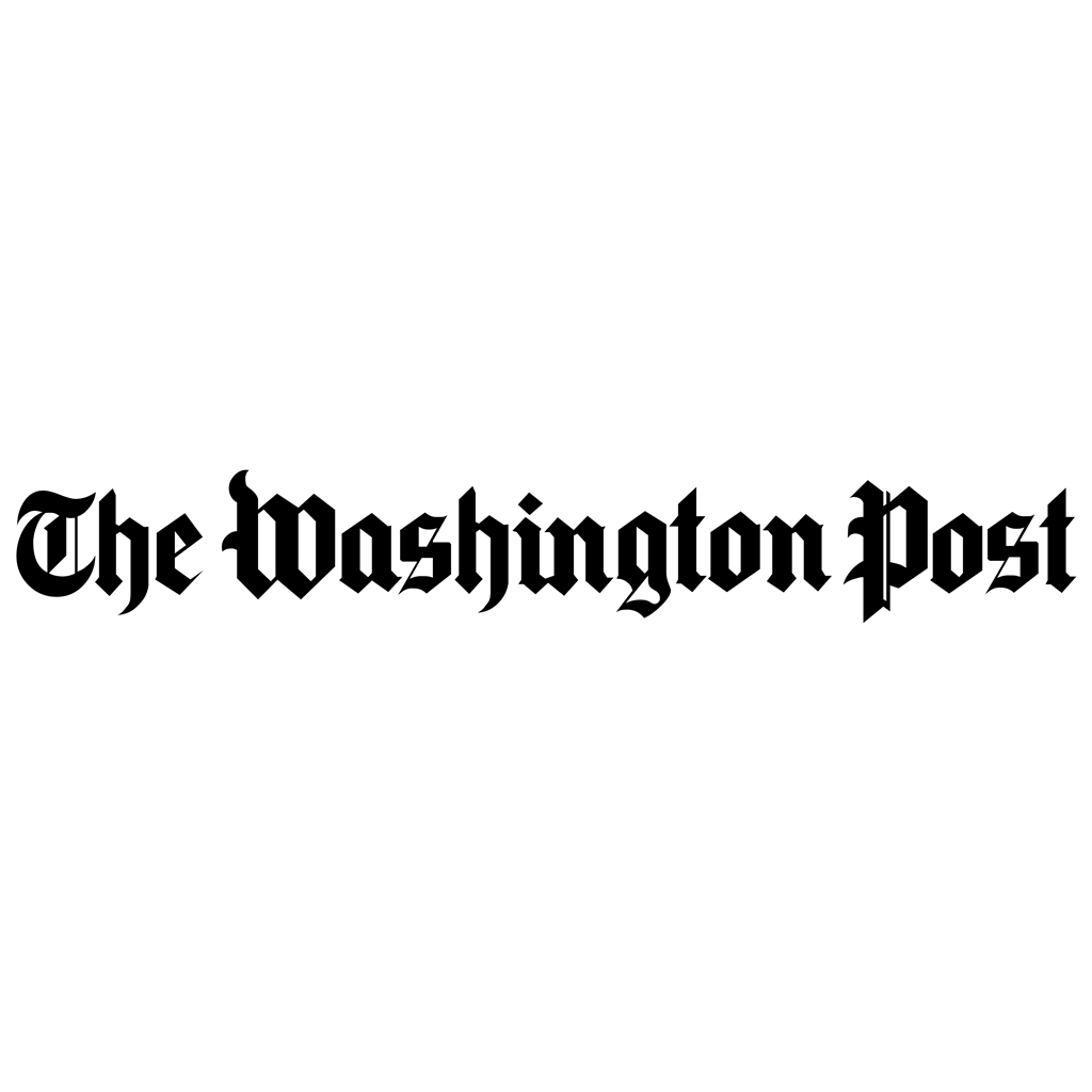 The Washington Post logotype, transparent .png, medium, large