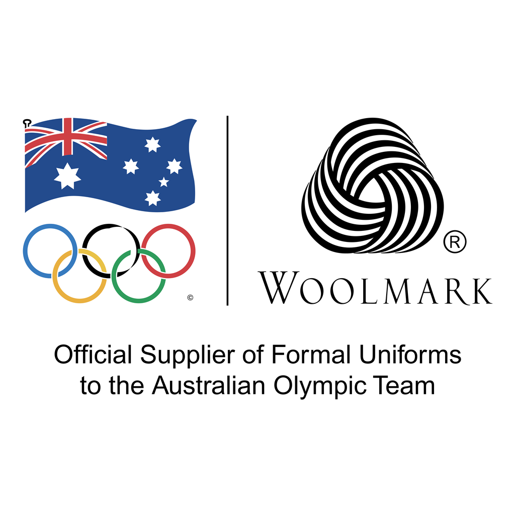 The Woolmark logotype, transparent .png, medium, large