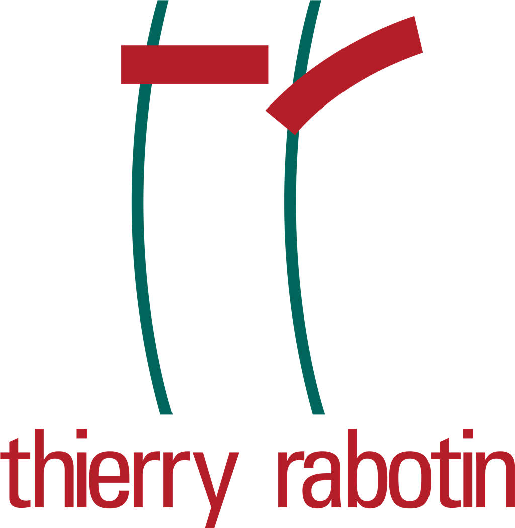 Thierry Rabotin logotype, transparent .png, medium, large