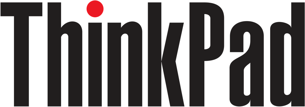 ThinkPad logotype, transparent .png, medium, large